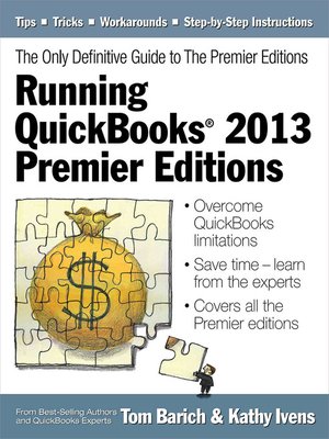 cover image of Running QuickBooks&#174; 2013 Premier Editions